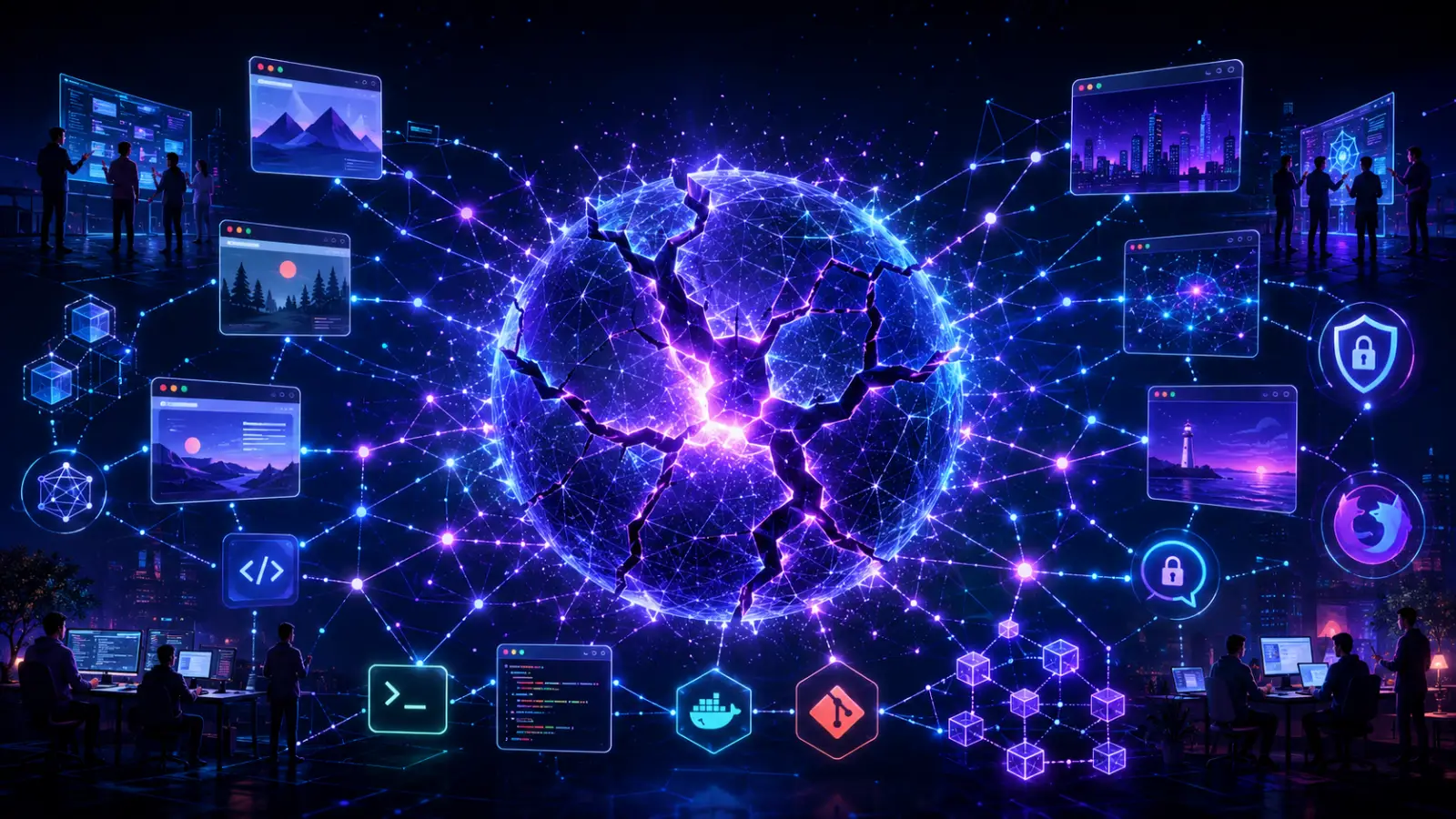The Internet Doesn’t Decentralize Itself illustration